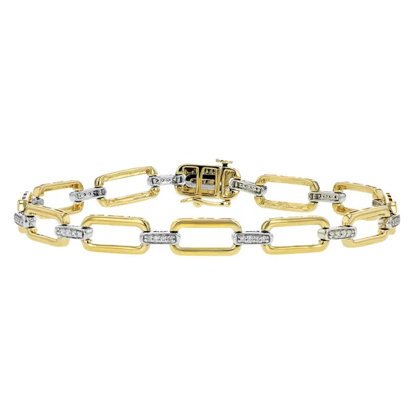 Allison Kaufman Diamond Bracelet- 14k Two Tone gold Lumina Gem Hampstead, NC