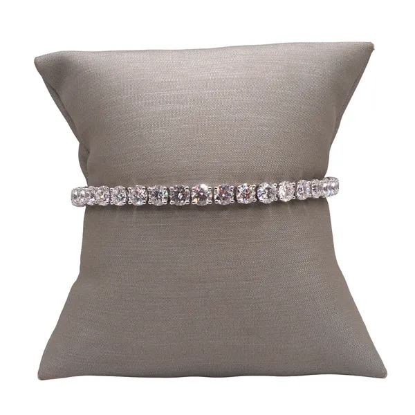 14.79ctw Lab Grown Diamond Bracelet- 14k White Gold Lumina Gem Hampstead, NC