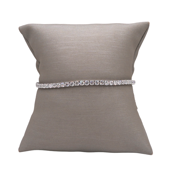 5ctw Lab Grown Diamond Bracelet- 14k White Gold Lumina Gem Wilmington, NC