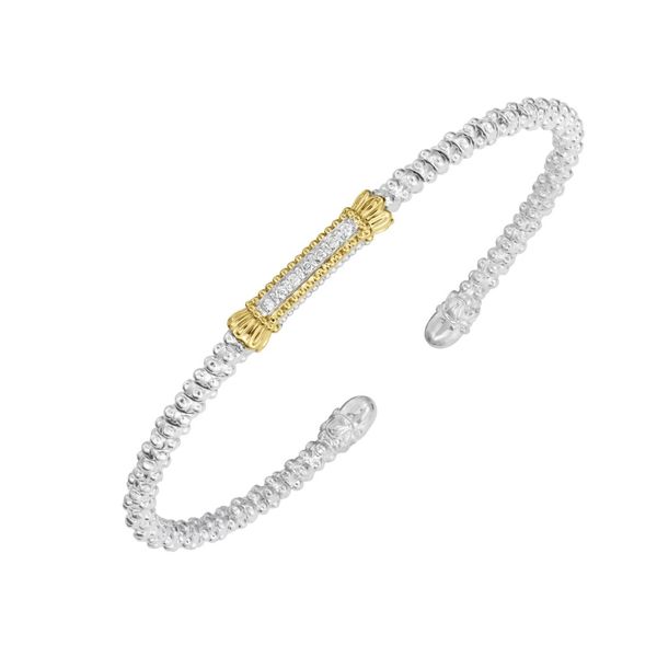 Vahan .07ctw Diamond Bar Cuff Lumina Gem Wilmington, NC