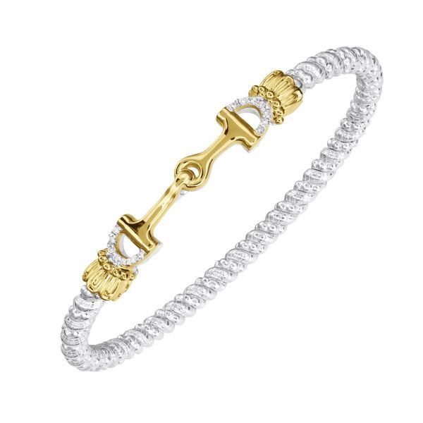 Vahan Diamond Horsebit Bangle- 3mm Lumina Gem Wilmington, NC