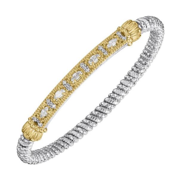 Vahan .45ctw Diamond Bangle- 4mm Lumina Gem Wilmington, NC