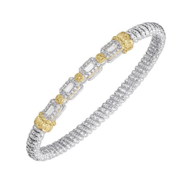 Vahan .67ctw Diamond Bangle- 4mm Lumina Gem Wilmington, NC