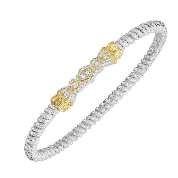 Vahan .05ctw Diamond Bangle- 3mm Lumina Gem Wilmington, NC