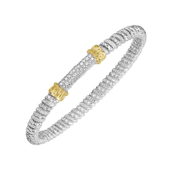 Vahan .20ctw Diamond Bangle- 4mm Lumina Gem Wilmington, NC