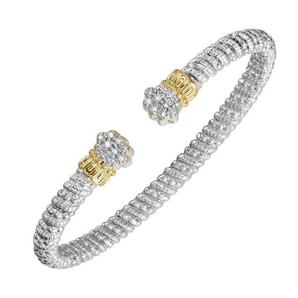 Vahan .14ctw Diamond Cuff- 4mm Lumina Gem Wilmington, NC