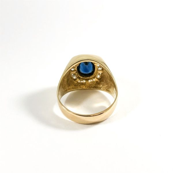 Sapphire and Diamond Ring Image 3 Lumina Gem Wilmington, NC