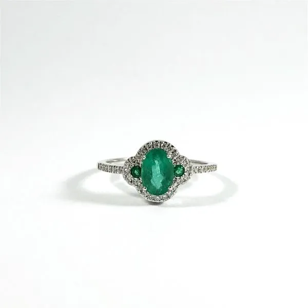 Venetti Emerald and Diamond Ring Lumina Gem Wilmington, NC