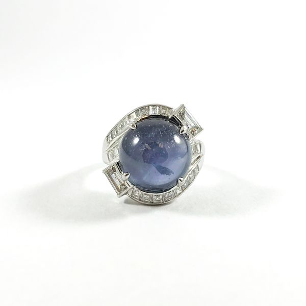 Star Sapphire and Diamond Ring Lumina Gem Wilmington, NC