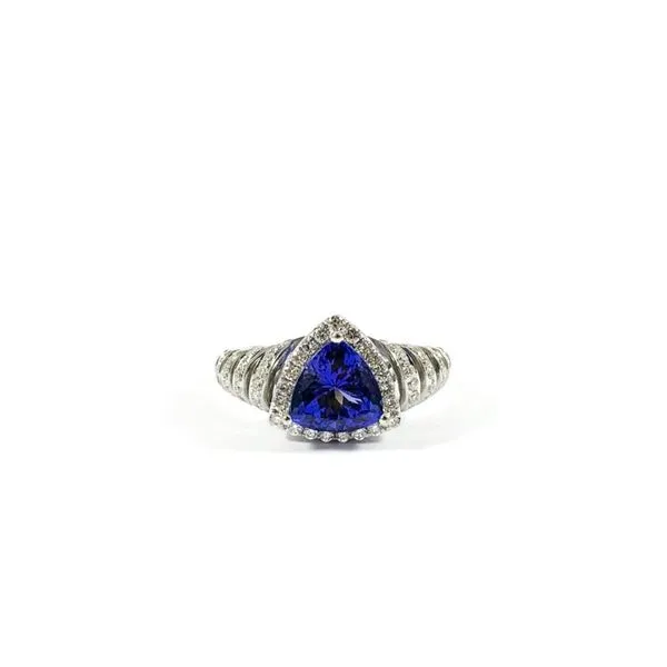 Tanzanite and Diamond Ring Lumina Gem Wilmington, NC