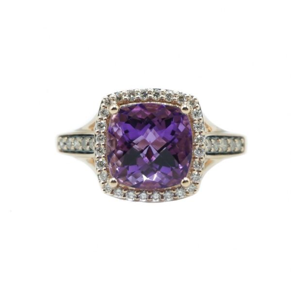 Le Vian Amethyst and Diamond Ring - Rose Gold Lumina Gem Wilmington, NC