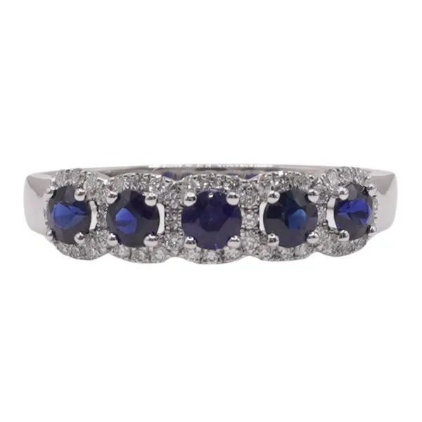 Sapphire and Diamond Ring Lumina Gem Wilmington, NC