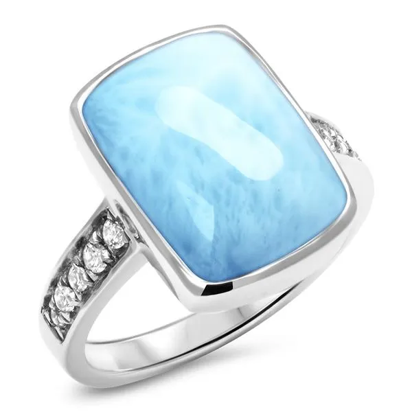 Marahlago Maris Larimar Ring Lumina Gem Hampstead, NC