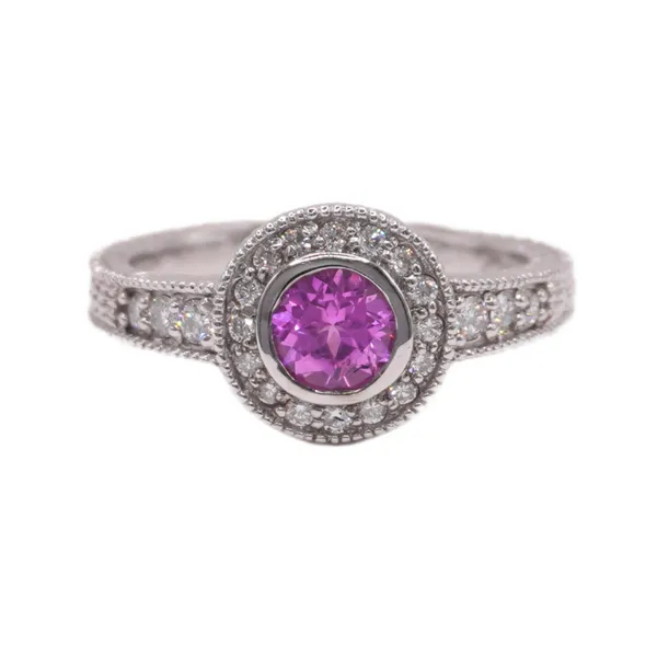 Pink Sapphire and Diamond Ring Lumina Gem Hampstead, NC