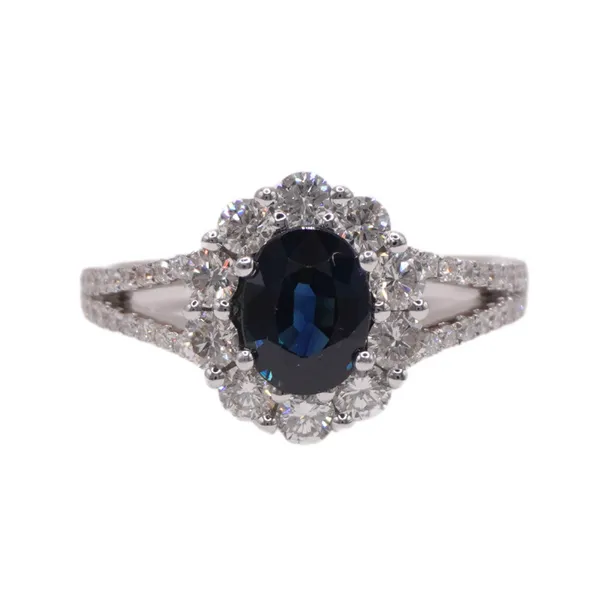 Sapphire and Diamond Ring Lumina Gem Hampstead, NC