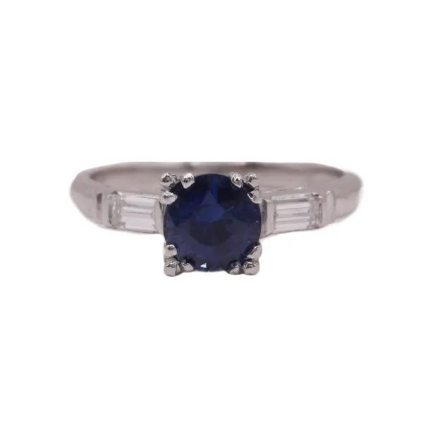 1.20ct Sapphire and .28ctw Diamond Ring Lumina Gem Hampstead, NC