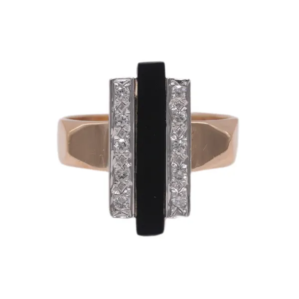 Onyx and Diamond Ring Lumina Gem Hampstead, NC