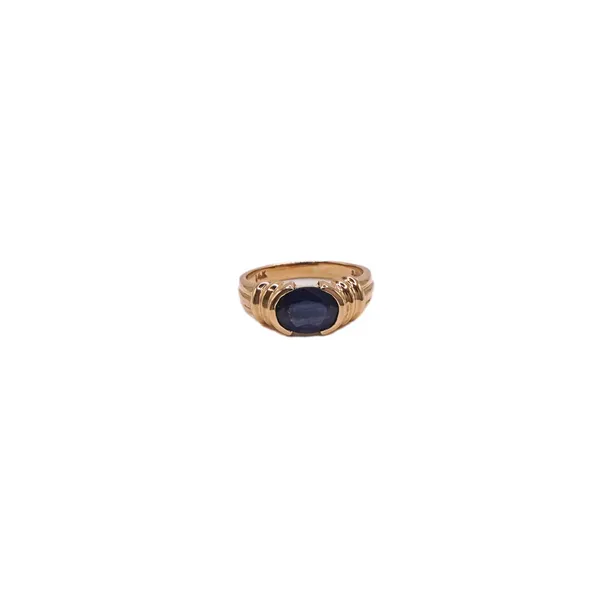 Sapphire Ring- 14k Yellow Gold Lumina Gem Hampstead, NC
