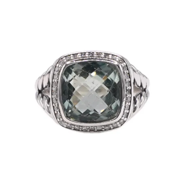 David Yurman Prassiote Albion and Sterling Silver Ring Lumina Gem Hampstead, NC