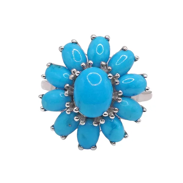Turquoise and Sterling Silver Ring Lumina Gem Hampstead, NC
