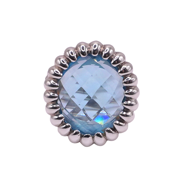 Slane Blue Topaz Ring- Sterling Silver Lumina Gem Wilmington, NC