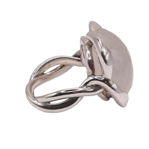 David Yurman Moon Quarts Continuance Ring- Sterling Silver Image 2 Lumina Gem Wilmington, NC