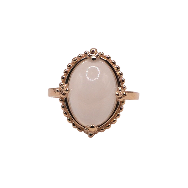 Frank Reubel Moonstone Ring- 14k Yellow Gold Lumina Gem Wilmington, NC
