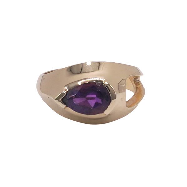 Amethyst Ring- 14k Yellow Gold Lumina Gem Wilmington, NC