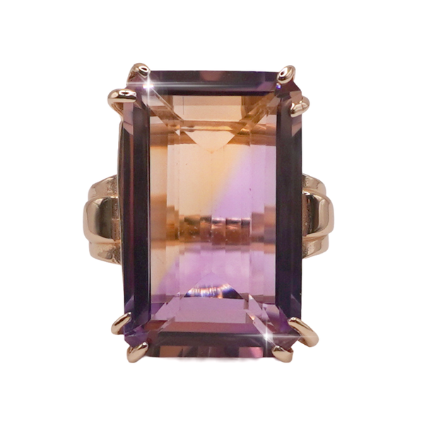 Ametrine Ring- 14k Yellow Gold Lumina Gem Wilmington, NC