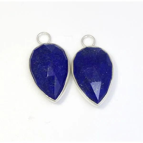 Nina Nguyen Lotus Lapis Earring Charms - Medium Lumina Gem Wilmington, NC