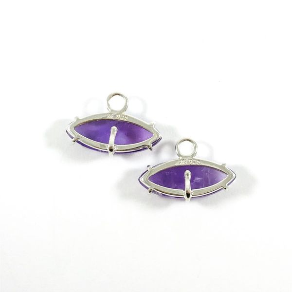 Nina Nguyen Amethyst Medium Mekong Earring Charms Image 2 Lumina Gem Wilmington, NC