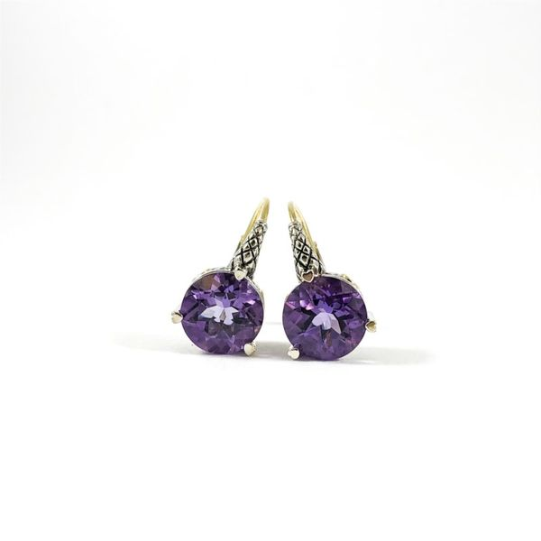 Amethyst Dangle Earrings Lumina Gem Wilmington, NC