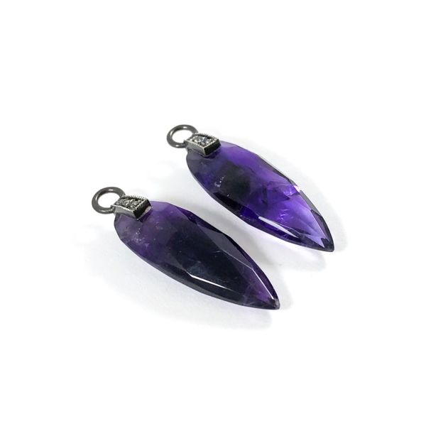 Nina Nguyen Amethyst Earring Charms Image 2 Lumina Gem Wilmington, NC