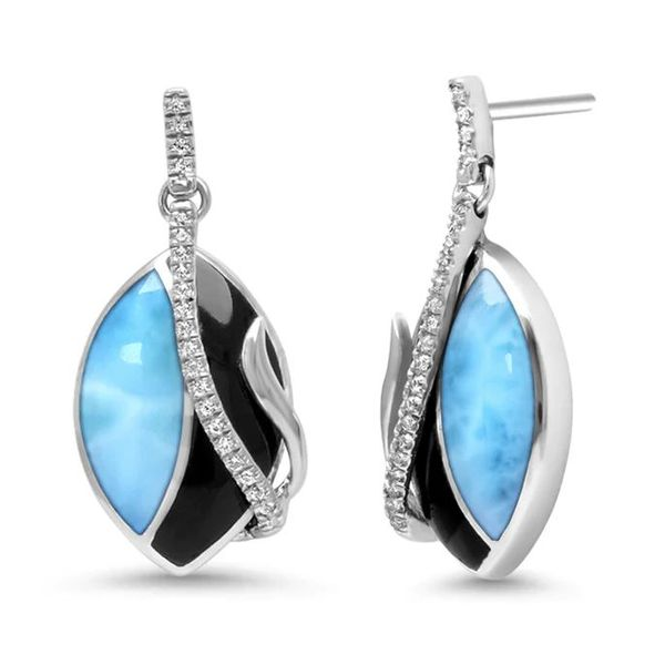 Marahlago Dakota Larimar Earrings Lumina Gem Wilmington, NC