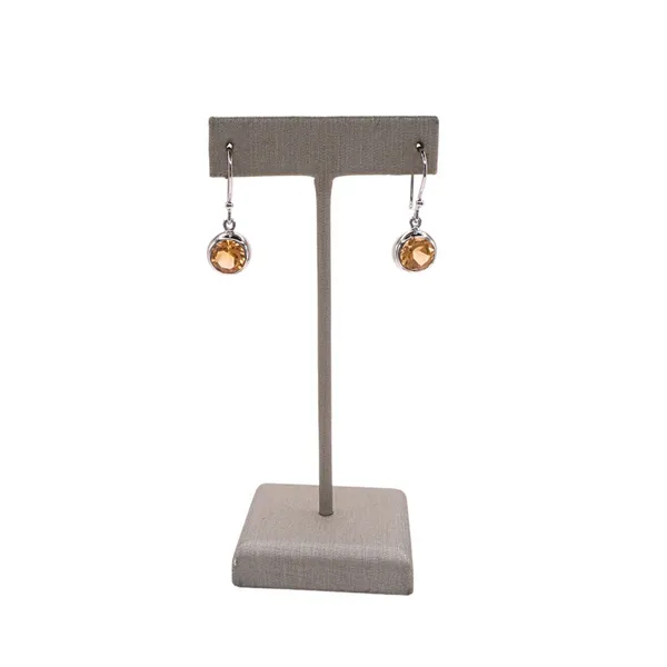 Stephen Estelle Citrine and Sterling Silver Earrings Lumina Gem Hampstead, NC