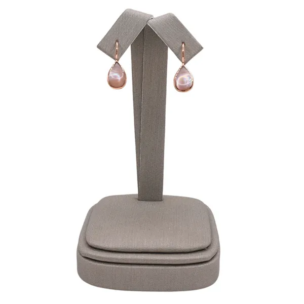 Mother of Pearl Earrings- 14k Rose Gold Lumina Gem Hampstead, NC