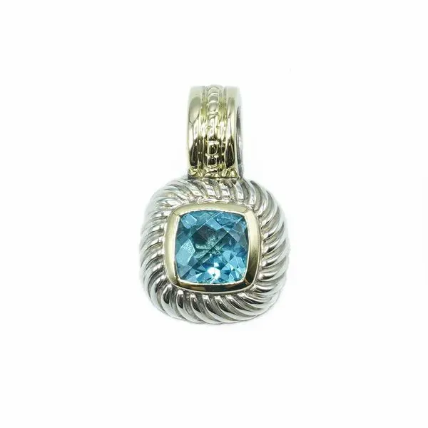 David Yurman Blue Topaz Enhancer Lumina Gem Wilmington, NC