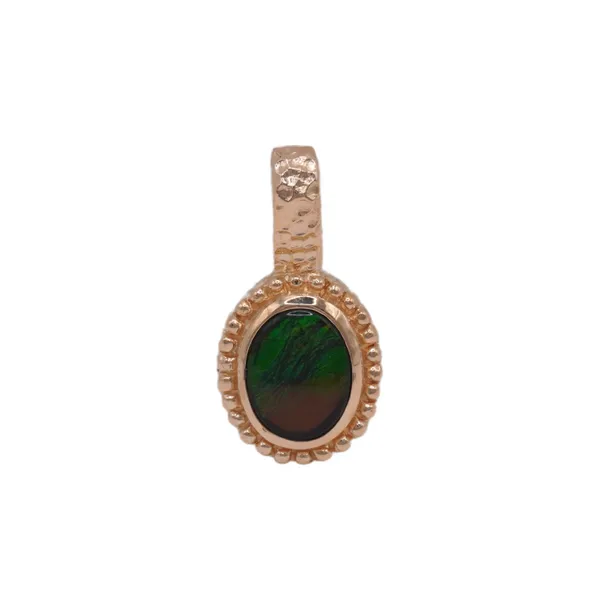 Frank Reubel 9x7mm Ammolite Pendant Lumina Gem Hampstead, NC