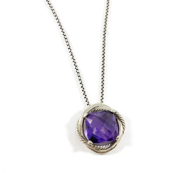 David Yurman Amethyst Necklace - 18