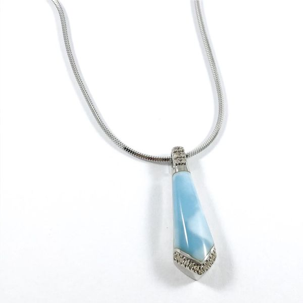 Marahlago Larimar Drift Necklace Lumina Gem Wilmington, NC