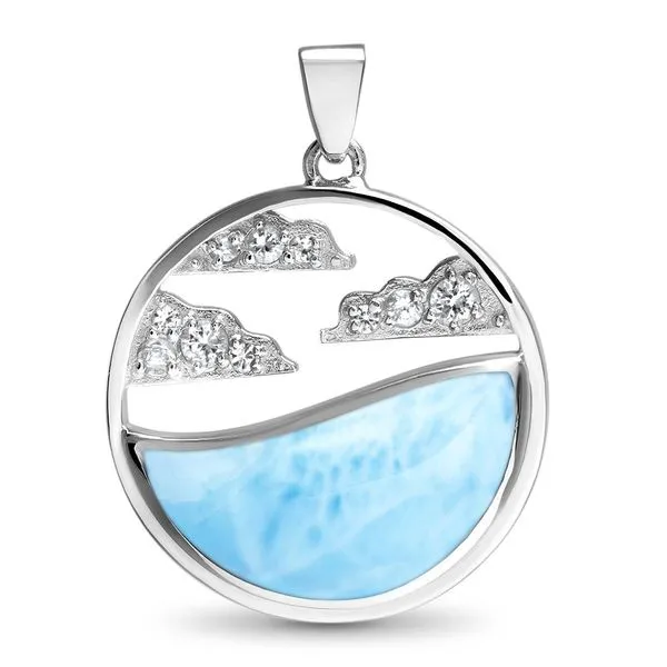 Marahlago larimar cloud necklace Lumina Gem Wilmington, NC