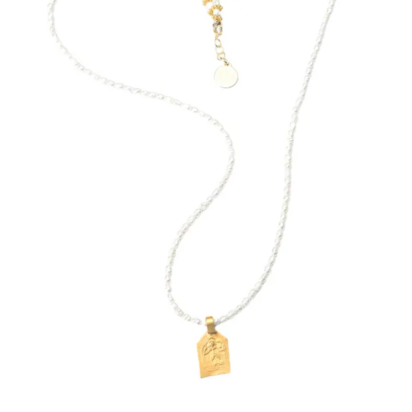 Wendy Perry Designs Amulet and Freshwater Pearl Necklace Lumina Gem Hampstead, NC
