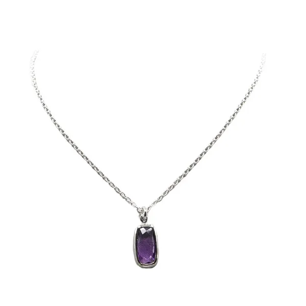 Stephen Estelle Amethyst and Sterling Silver Necklace Lumina Gem Hampstead, NC