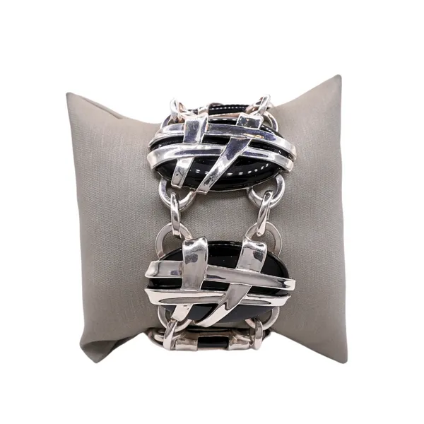 Slane Onyx and Sterling Silver Bracelet Lumina Gem Hampstead, NC