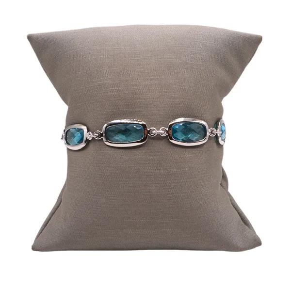 Stephen Estelle Blue Topaz and Sterling Silver Bracelet Lumina Gem Hampstead, NC