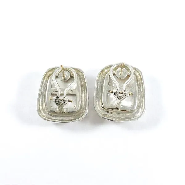 Raymond Mazza Mabe Pearl Earrings - Omega Backs Image 2 Lumina Gem Wilmington, NC