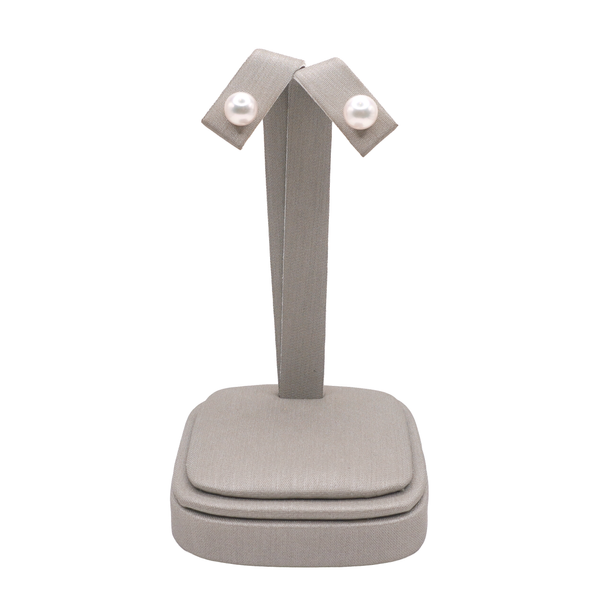 7mm Akoya Pearl Studs-14k Yellow Gold Lumina Gem Wilmington, NC