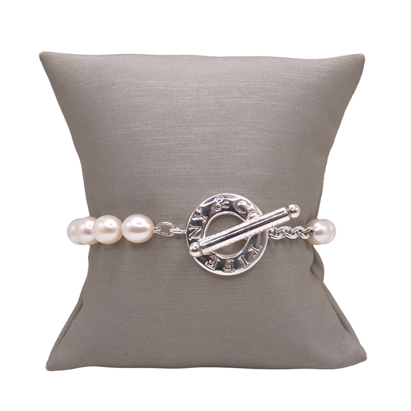 Tiffany & Co. Freshwater Pearl with Sterling Silver Toggle Clasp Lumina Gem Wilmington, NC