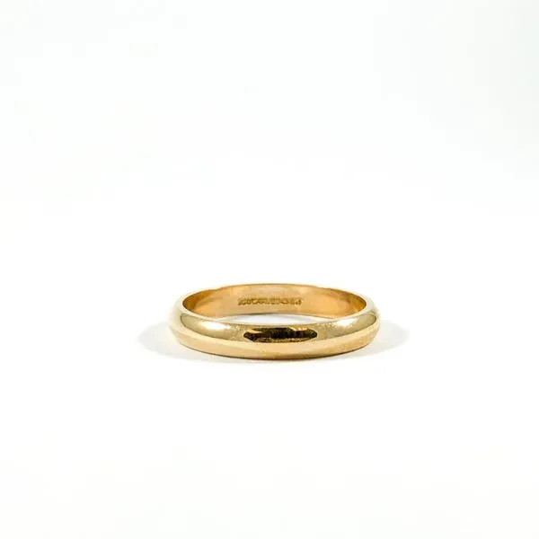 3mm 14k Yellow Gold Wedding Band Lumina Gem Wilmington, NC