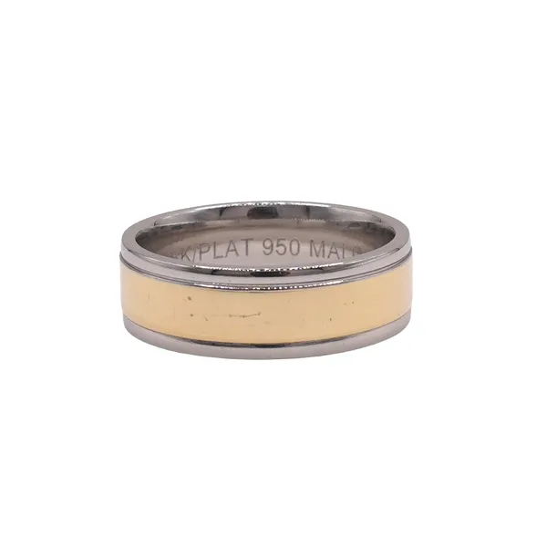 Malo 18k Yellow Gold and Platinum Ring Lumina Gem Hampstead, NC